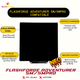 SLICEWORX Flex Dipped Plate Textured Spring Steel Sheet 235x235mm for FLASHFORGE AD5M Series 3D PRINTER