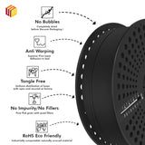 SLICEWORX - PLA Matte Black Filament 1.75 mm for FDM Printers