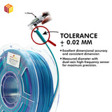 Sliceworx PLA Matte Gradient Filament 1.75 mm - Aquarius- Blue Purple Pink Gradient