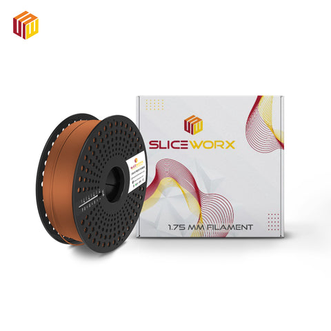 Sliceworx PLA Pro 3D Printer Filament 1.75 mm - Chocolate Brown