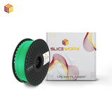 SLICEWORX - PLA Matte GREEN Filament 1.75 mm for FDM Printers