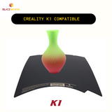 Sliceworx Creality K1/ Ender3 V3 SE/ Ender3 V3 KE Flex Dipped Plate Textured Spring Steel Sheet 235x235mm