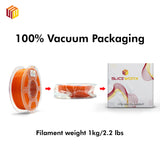 Sliceworx PLA Matte Gradient Filament 1.75 mm - FALL FOLIAGE- Orange Yellowish Orange