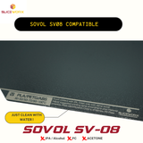SLICEWORX Flex Dipped Plate Textured Spring Steel Sheet 355x355mm for SOVOL SV08 3D PRINTER
