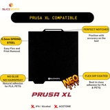 SLICEWORX Flex Dipped Plate Textured Spring Steel Sheet 365x365 mm for PRUSA XL 3D Printer