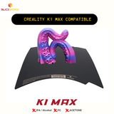 Sliceworx Creality K1 Max  Flex Dipped Plate Textured Spring Steel Sheet 310x315mm for K1 MAX