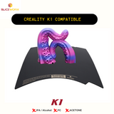 Sliceworx Creality K1/ Ender3 V3 SE/ Ender3 V3 KE Flex Dipped Plate Textured Spring Steel Sheet 235x235mm