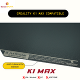 Sliceworx Creality K1 Max  Flex Dipped Plate Textured Spring Steel Sheet 310x315mm for K1 MAX