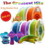SliceWorx The Greatest Hits Box-5 Kgs Combo Box of our Matte PLA Transition PLA
