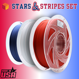 SliceWorx The Stars and Stripes PLA Set -3 Kgs Box of our Made in USA Limited Combination