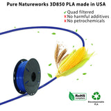 SLICEWORX - Royal Blue 1.75 mm PLA Filament for FDM Printers