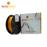 SLICEWORX- Matte Vault Yellow 1.75 mm PLA Filament for FDM Printers