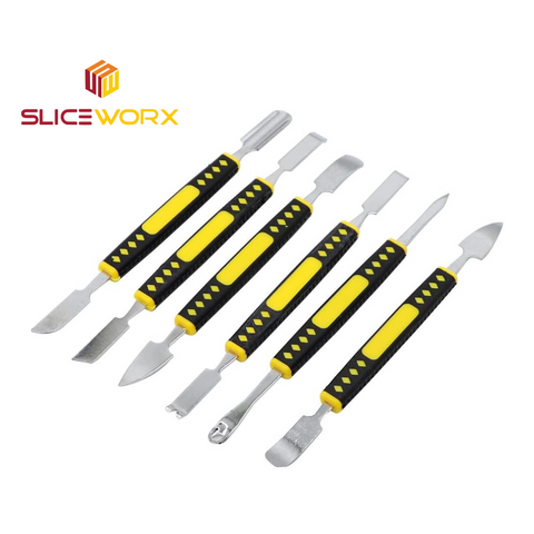 1 Set of 6 Pieces Support Removal Tool