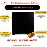 Pre-Order SLICEWORX Flex Dipped Plate Textured Spring Steel Sheet  509mm x 514mm for SOVOL SV08 MAX