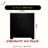 SLICEWORX Flex Dipped Plate Textured Spring Steel Sheet 370x385 mm for Creality K2 PLUS 3D Printer