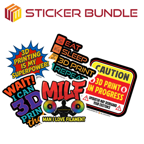 SLICEWORX STICKER BUNDLE- BUY US A COFFEE!