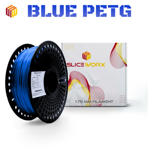 SLICEWORX - PETG BLUE Filament 1.75 mm for FDM 3D Printers