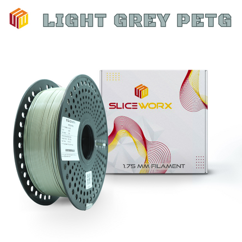 SLICEWORX - PETG GREY Filament 1.75 mm for FDM 3D Printers