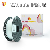 SLICEWORX - PETG WHITE Filament 1.75 mm for FDM 3D Printers