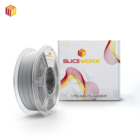 SLICEWORX - HS Prototype Series PLA GREY Filament 1.75 mm for Bambulab and Creality K1 FDM Printers