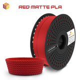 SLICEWORX - PLA Matte RED  Filament 1.75 mm for FDM Printers