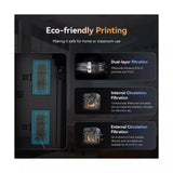 Flashforge Adventurer 5M Pro 3D Printer Fully Assembled  COREXY Enclosed  220x220x220mm Wifi Enabled 3D Printer