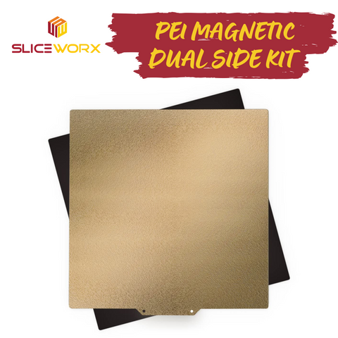 SLICEWORX PEI DUAL SIDE Magnetic Bed Plate for Ender 235 mm x 235mm