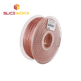SLICEWORX - Ultra Silk -Cardinal Copper 1.75 mm PLA Filament for FDM Printers