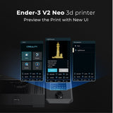 Creality Ender 3 V2 Neo 3D Printer with AutoBed Leveling and Spring Steel Bed