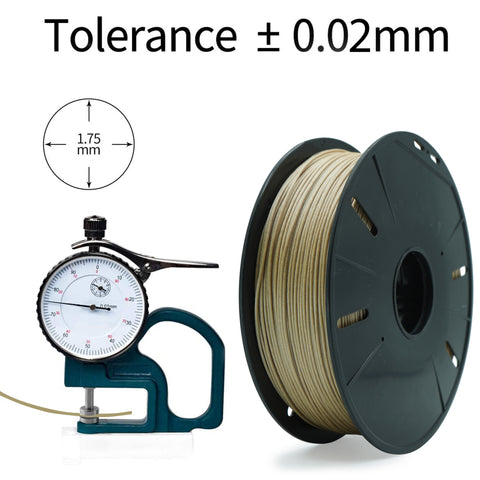 SLICEWORX - Wood Filled PLA 1.75 mm PLA Filament for FDM Printers
